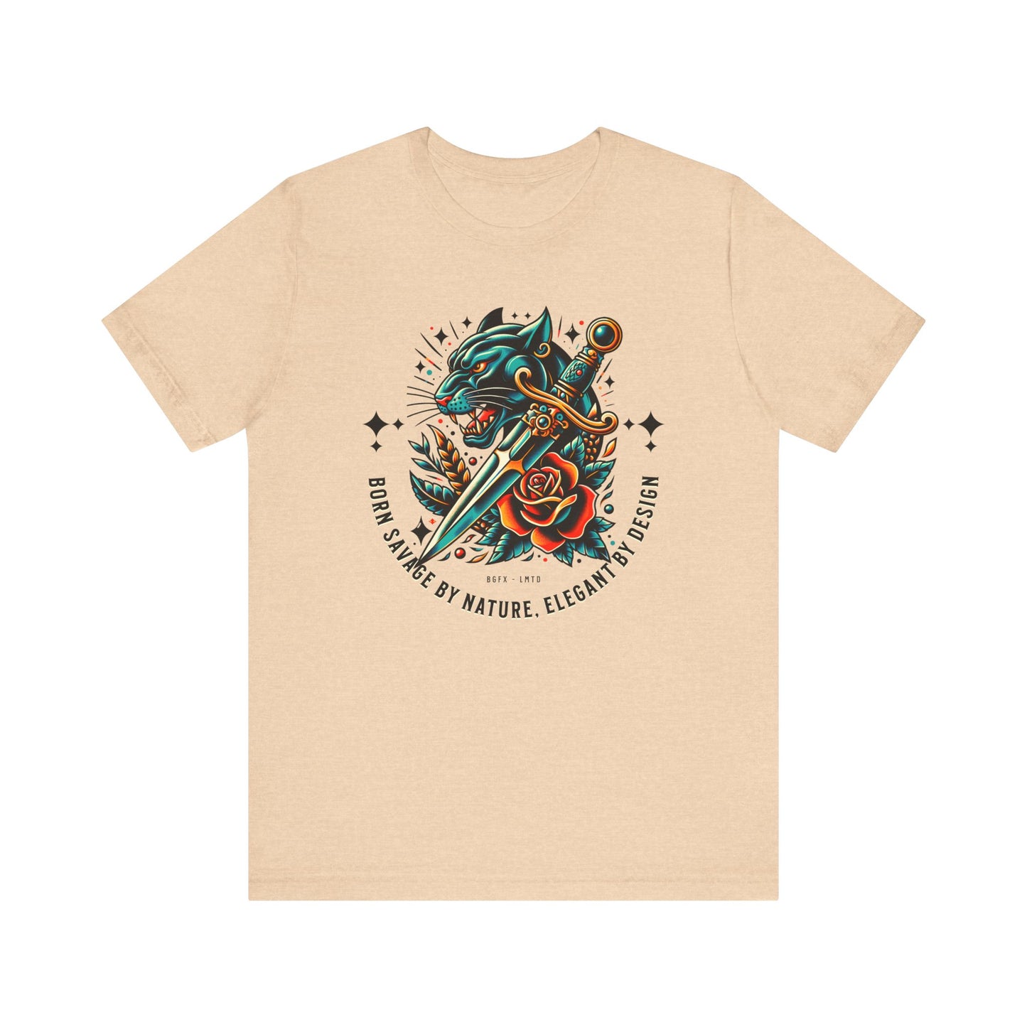 Savage By Nature Tattoo Tee