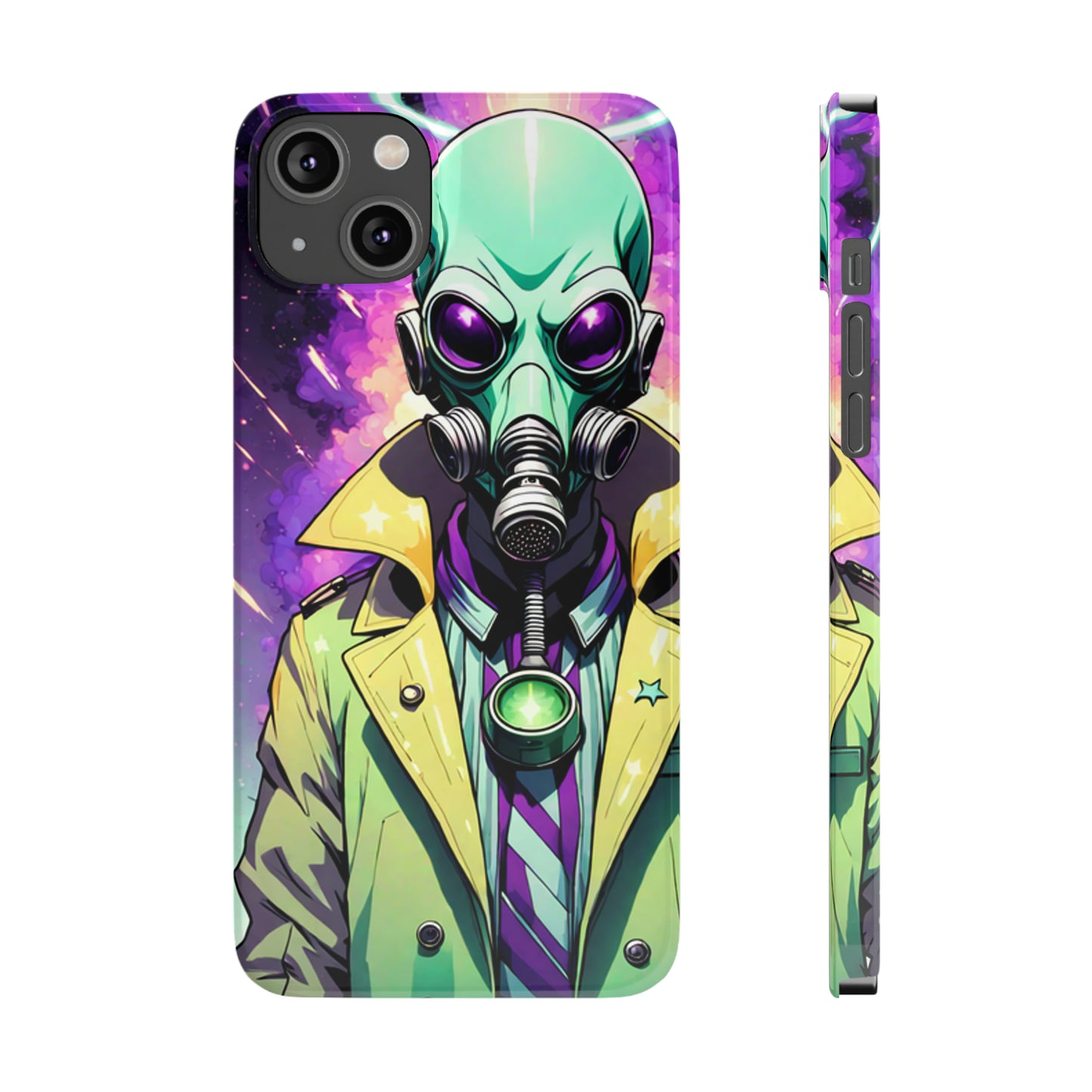 The Alien Inspector iPhone 15 –13 Slim Phone Case