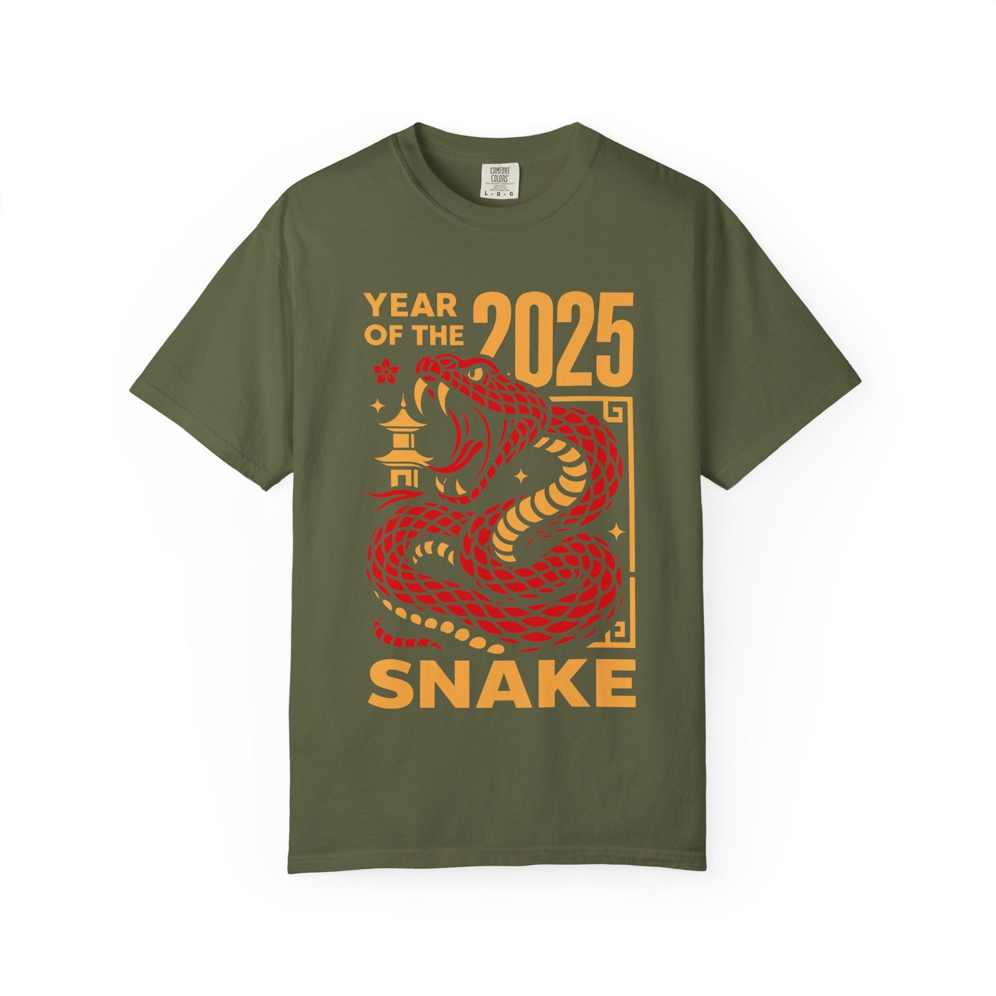 2025 Year of the Snake Unisex T-Shirt - Celebrate Lunar New Year with Style