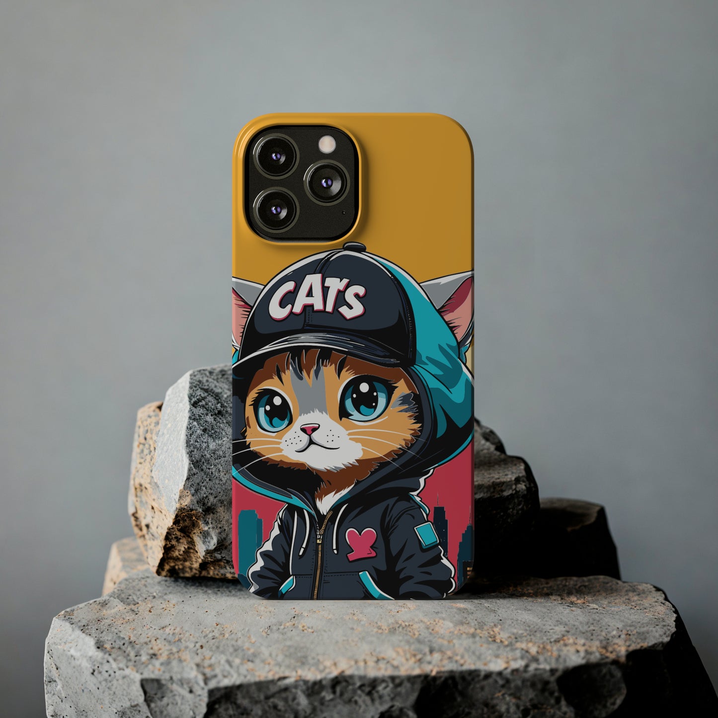 Street Cat Slim iPhone 15-13 Cases