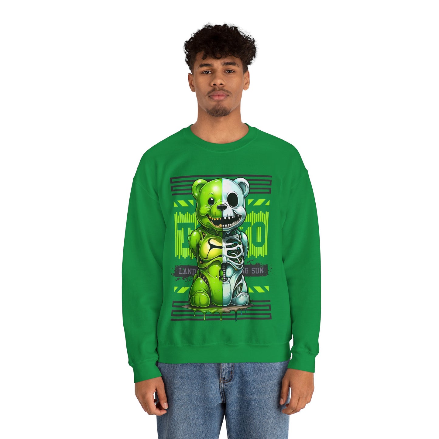 Gummy Bear Zombie Skeleton Sweatshirt
