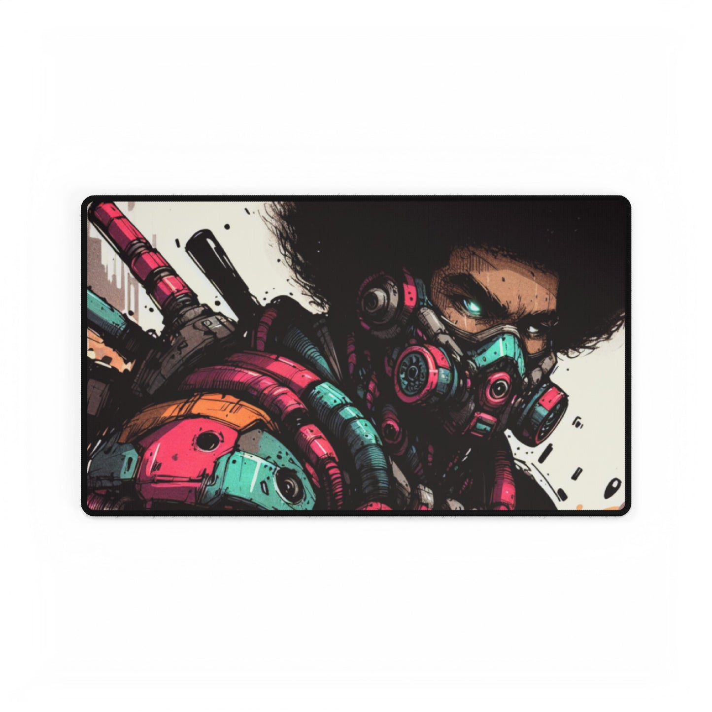 Apocalyptic Warzone Mouse Pad and Desk Mat