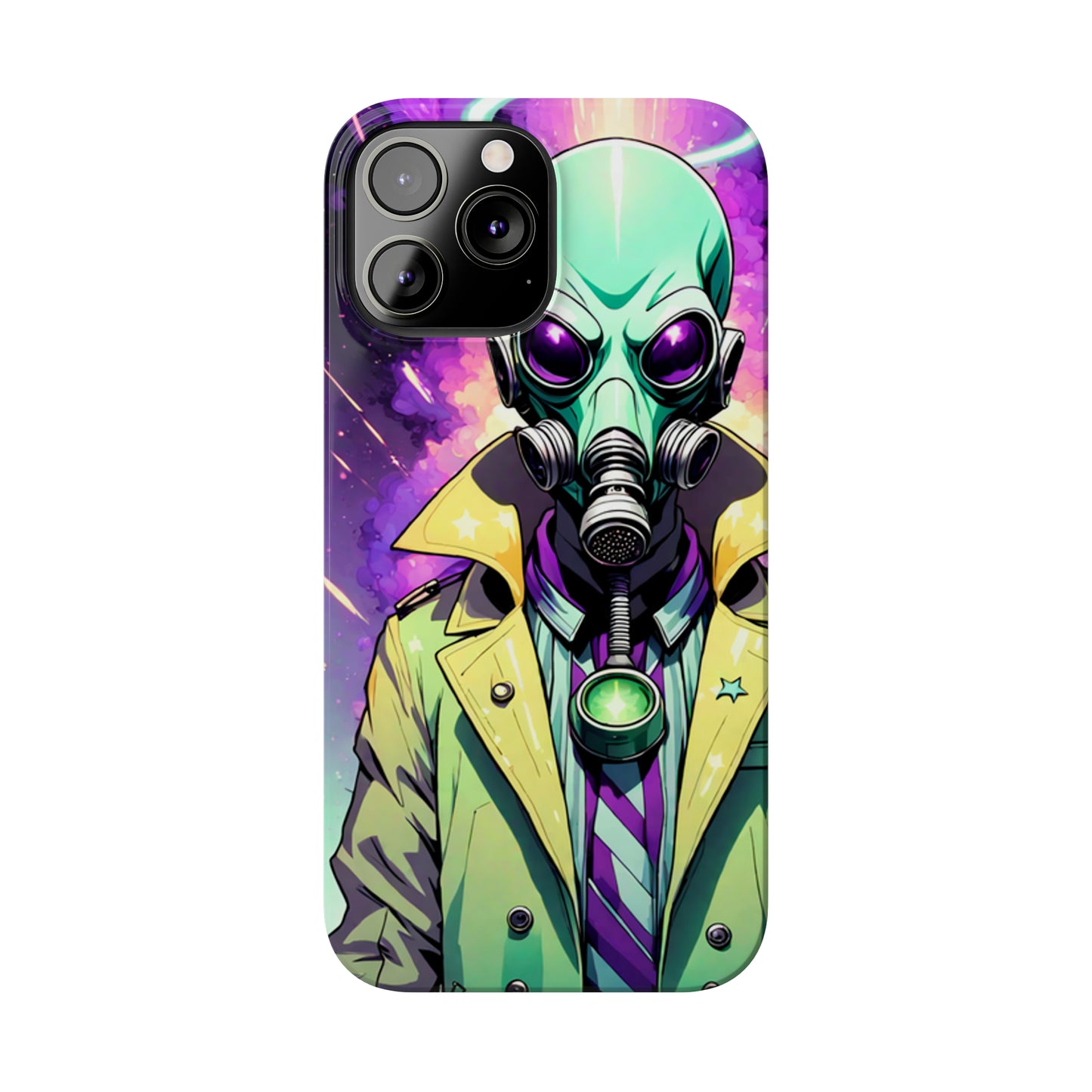 The Alien Inspector iPhone 15 –13 Slim Phone Case