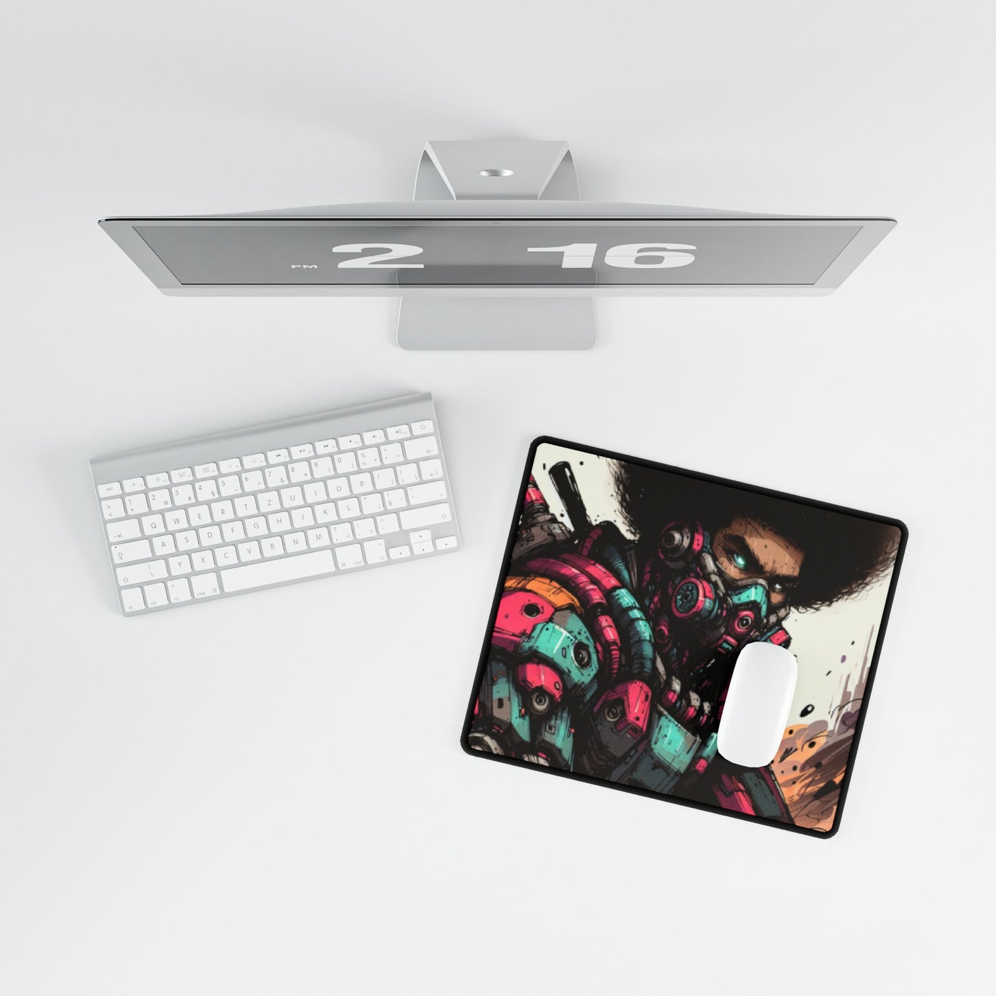 Apocalyptic Warzone Mouse Pad and Desk Mat