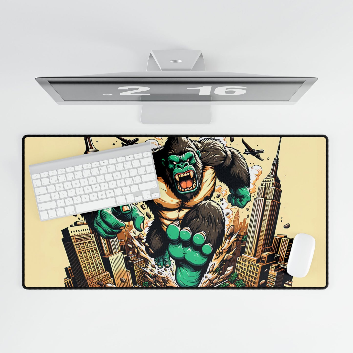 Kong Takes NY XXL Mousepad