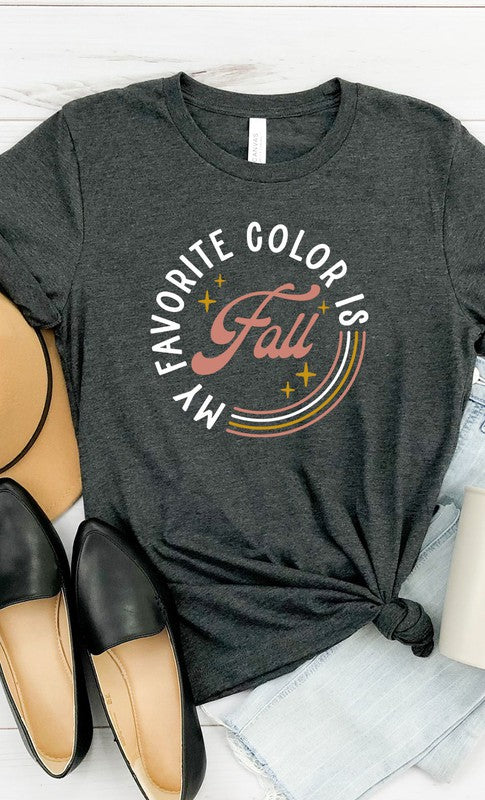 My Favorite Color is Fall PLUS Graphic Tee