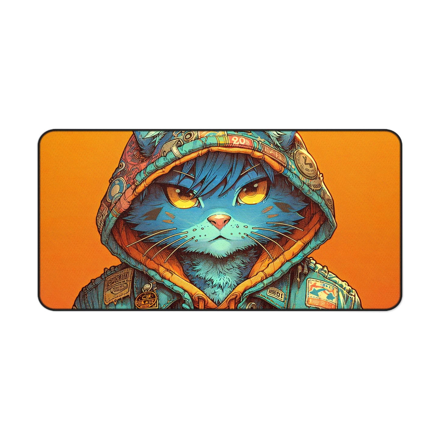 Alley Cat Gaming Mouse Pad Desk Mat - Decor for Cat Lovers