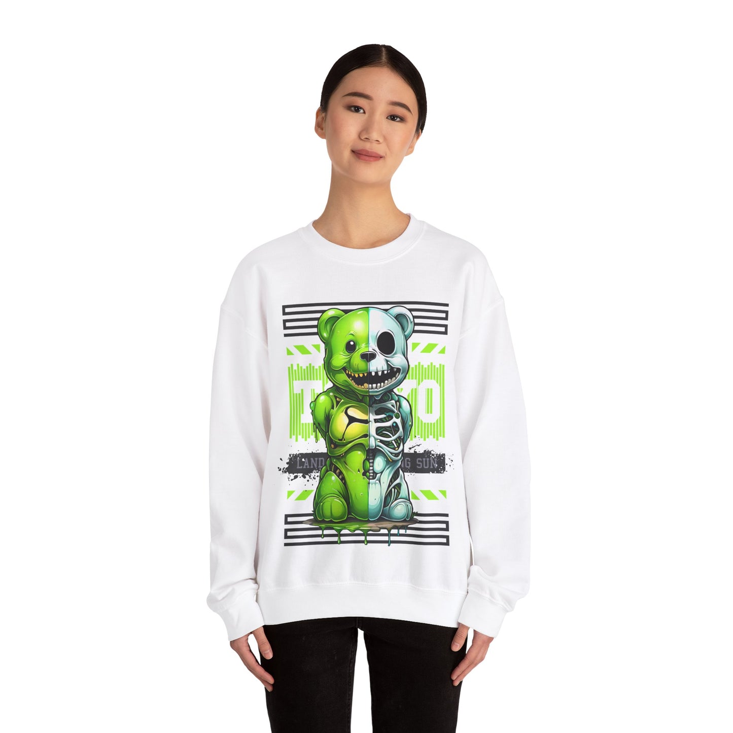 Gummy Bear Zombie Skeleton Sweatshirt