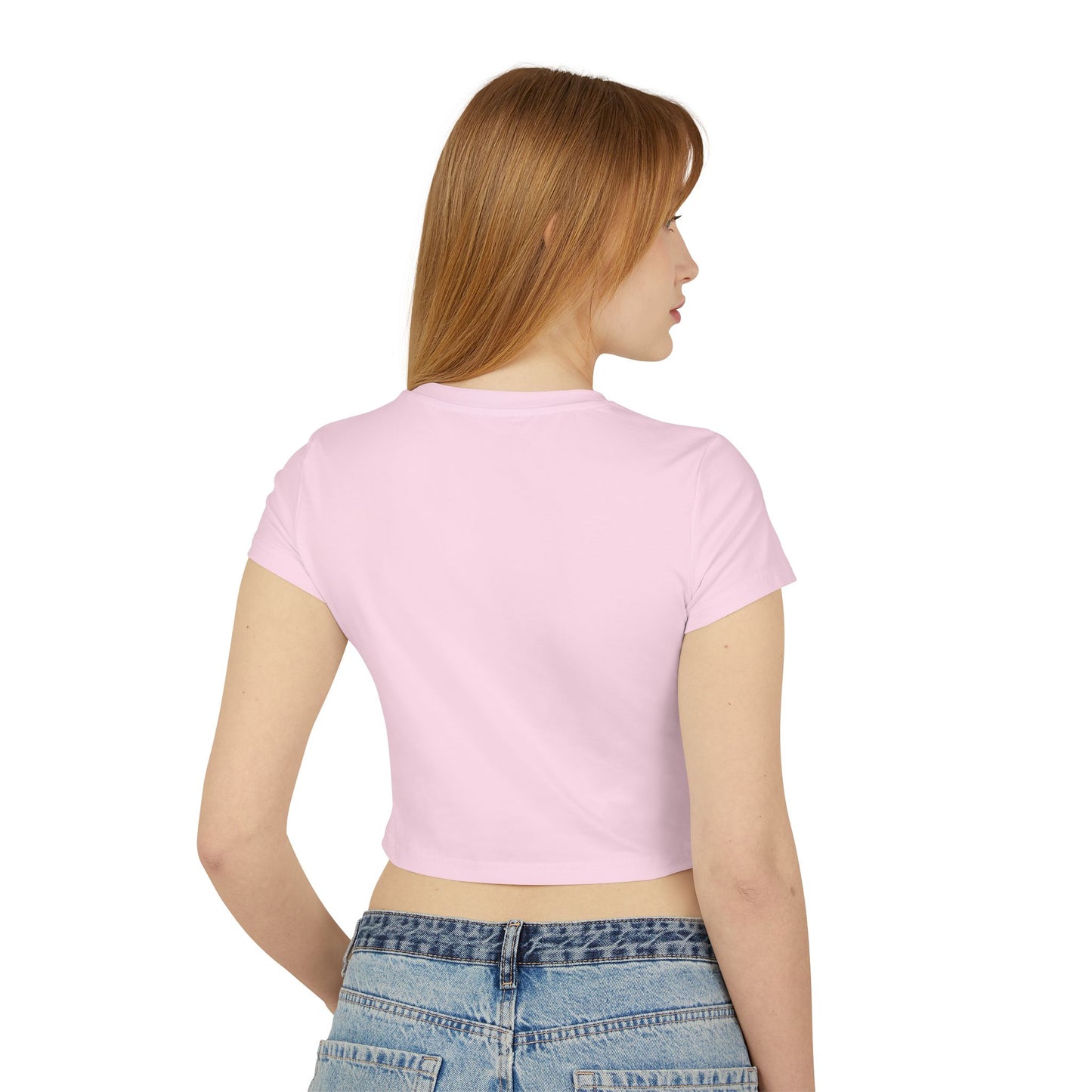 "I'm Not a Porn Star" Retro Baby Tee – Feminine, Bold & Stylish