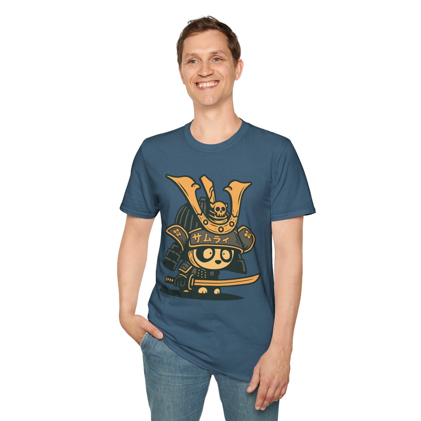 Kawaii Samurai Panda T-Shirt