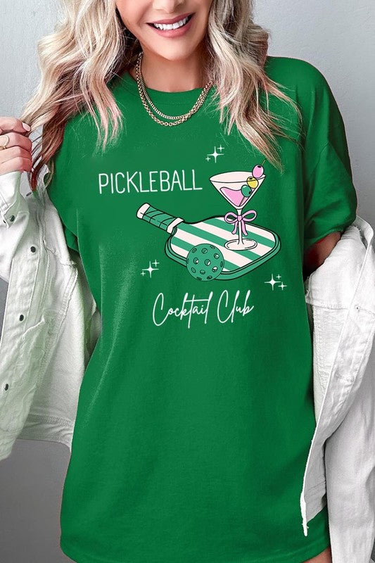 Pickleball Cocktail Club Plus Heavy Cotton Tee