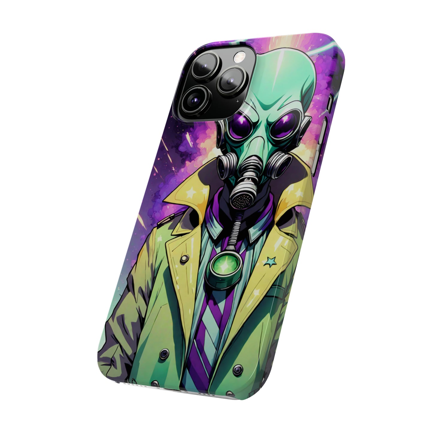 The Alien Inspector iPhone 15 –13 Slim Phone Case