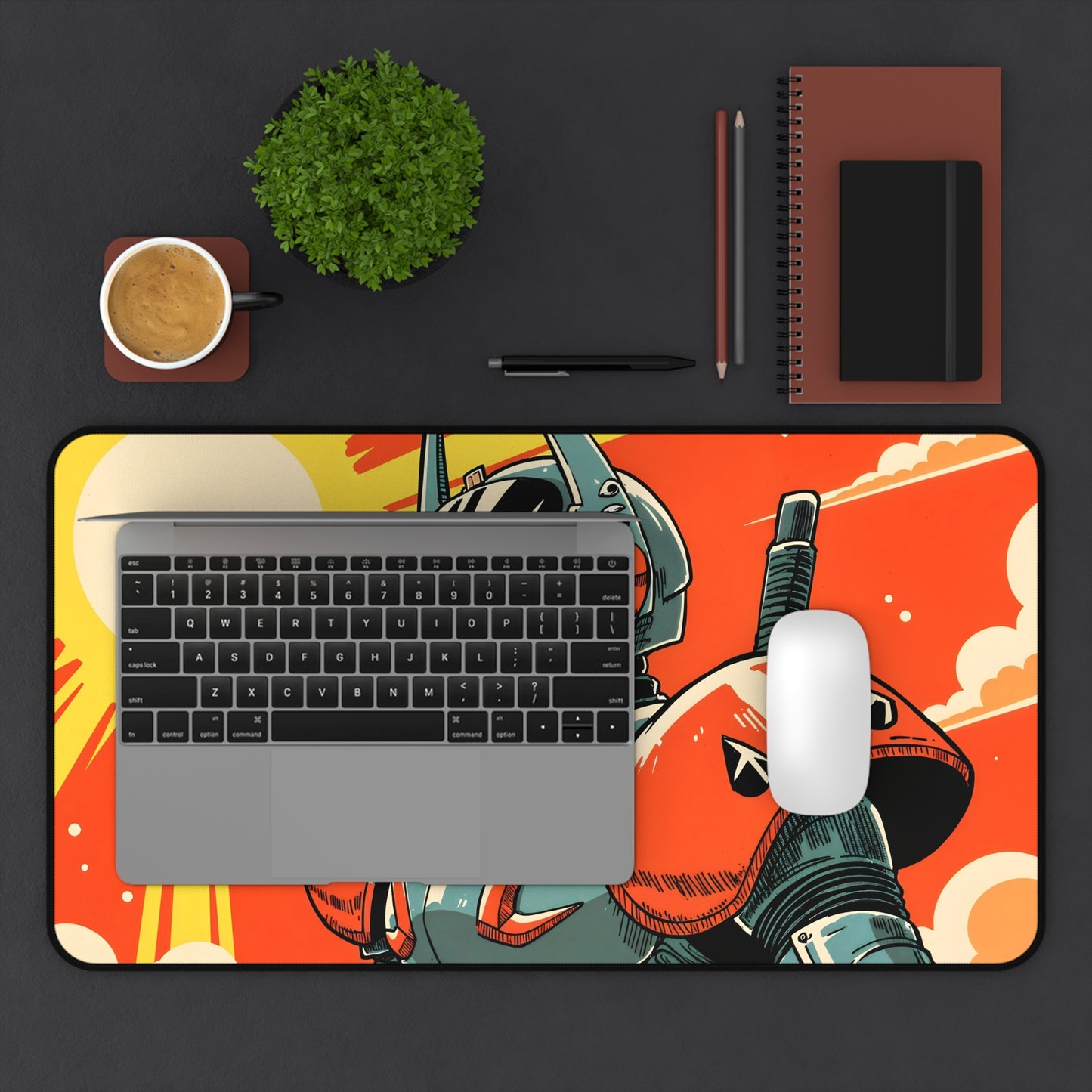 Epic Conquest Anime Gaming Mouse Pad Desk Mat