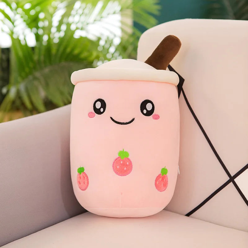 Bubble Tea Plush Pillow Large 20in/50cm