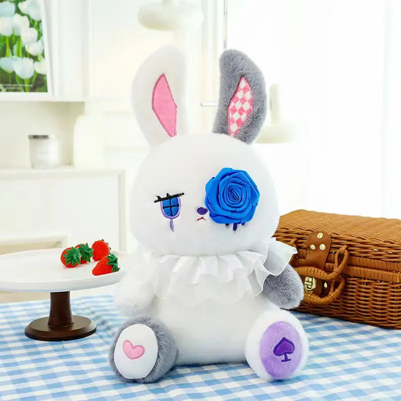 Emo Bunny Rabbit Plush Toy - 12in/30cm