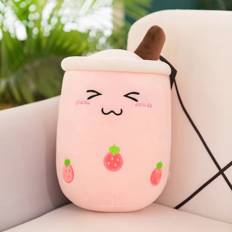 Bubble Tea Plush Pillow Large 20in/50cm