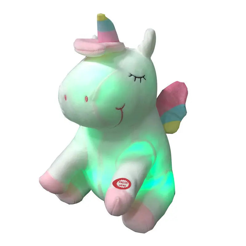 Glowing LED Stuffed Unicorn Plush Toy