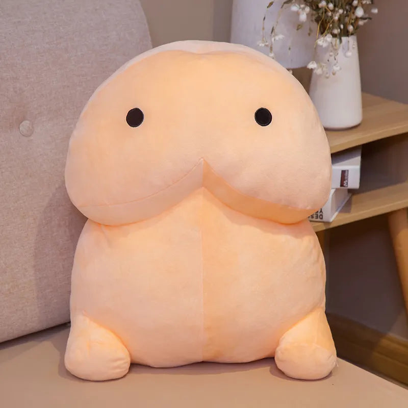 Cute Ding-Dong Shaped Plushie Pillow - Soft and Adorable