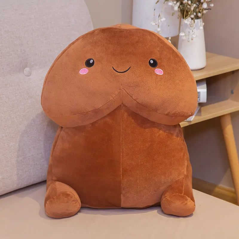 Cute Ding-Dong Shaped Plushie Pillow - Soft and Adorable