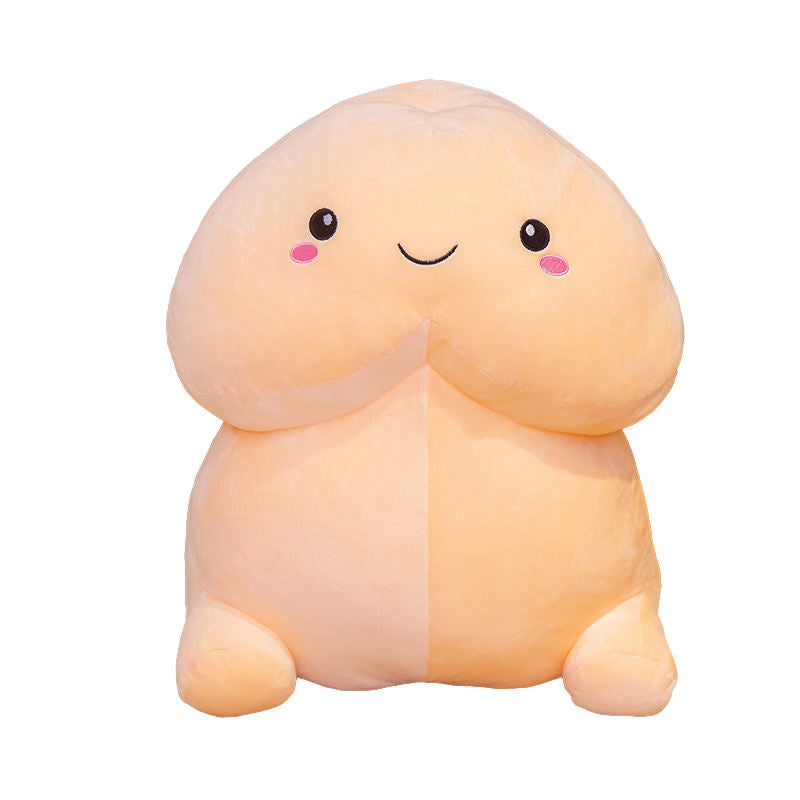 Cute Ding-Dong Shaped Plushie Pillow - Soft and Adorable