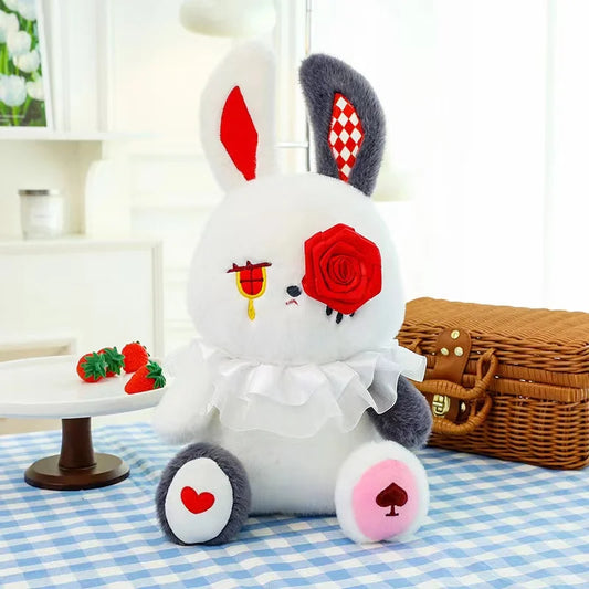 Emo Bunny Rabbit Plush Toy - 12in/30cm