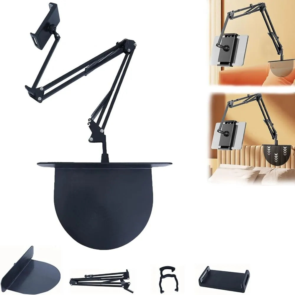 Headboard Phone/Tablet Holder - View/Record in Bed