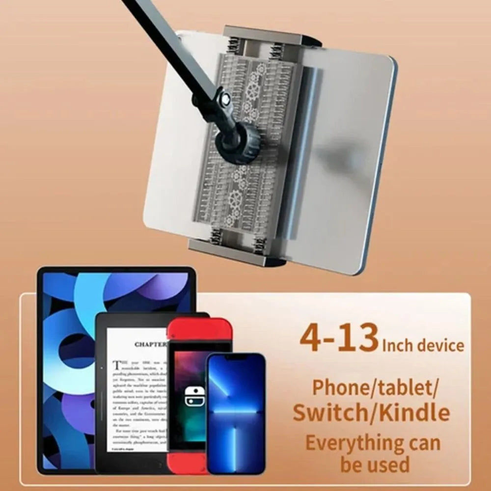 Headboard Phone/Tablet Holder - View/Record in Bed