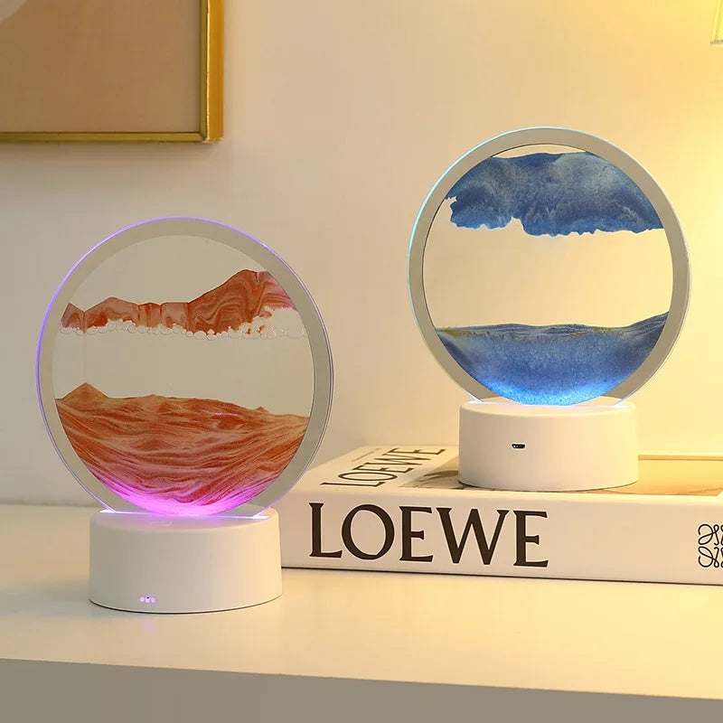 Color Changing Sand Art Hourglass