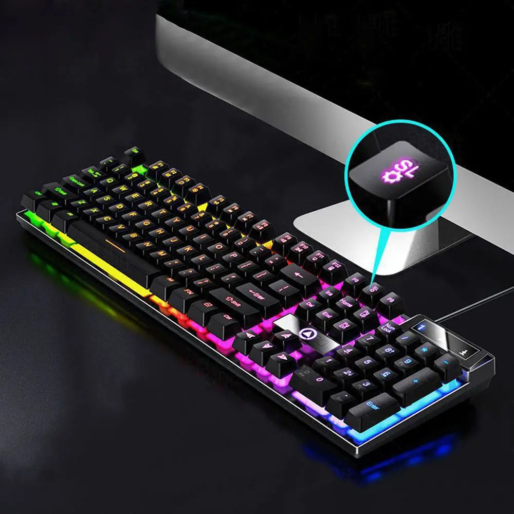 E-sports Wired Mechanical Axis Backlit Keyboard