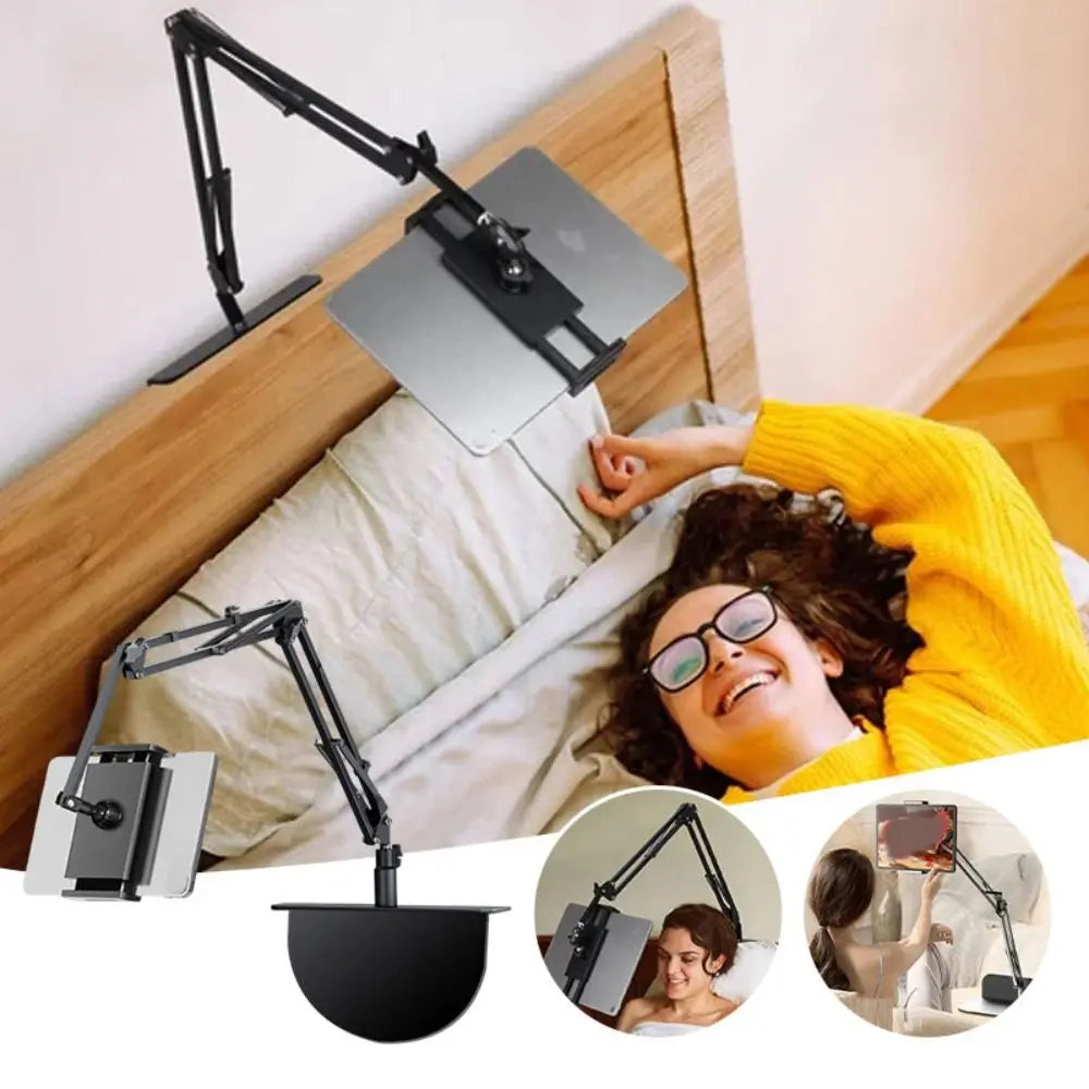 Headboard Phone/Tablet Holder - View/Record in Bed