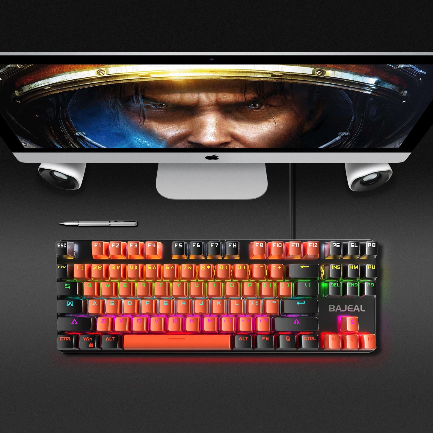 Nightmare Fuel 87 Keys Mechanical Keyboard