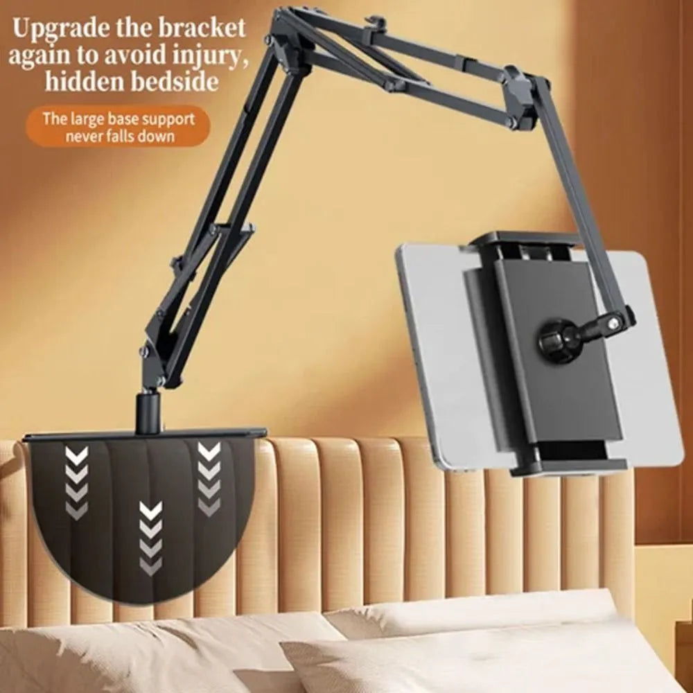 Headboard Phone/Tablet Holder - View/Record in Bed
