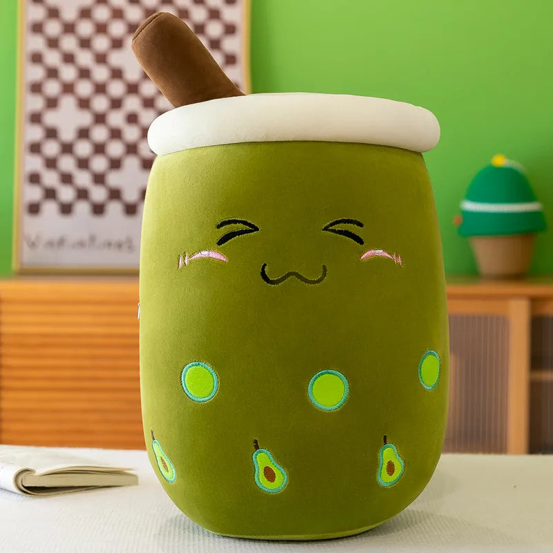 Bubble Tea Plush Pillow Large 20in/50cm