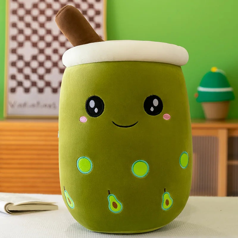 Bubble Tea Plush Pillow Large 20in/50cm
