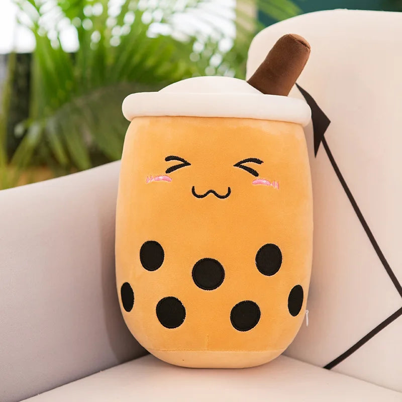 Bubble Tea Plush Pillow Large 20in/50cm