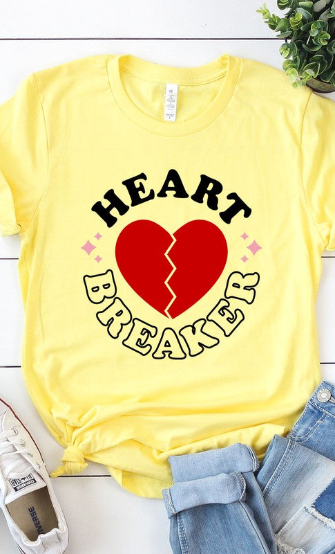 Retro Heart Breaker Graphic Tee PLUS