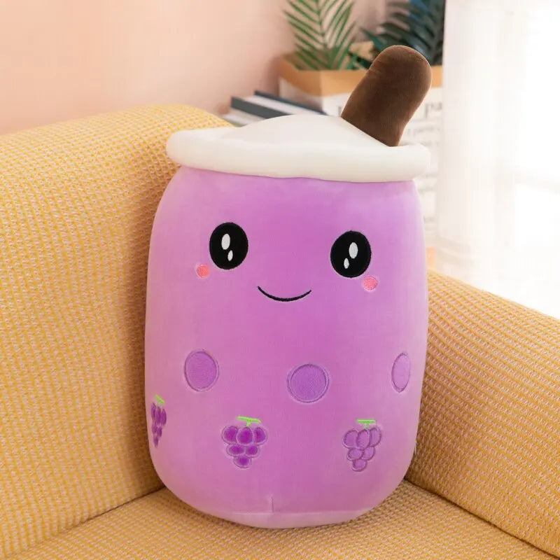 Bubble Tea Plush Pillow Large 20in/50cm