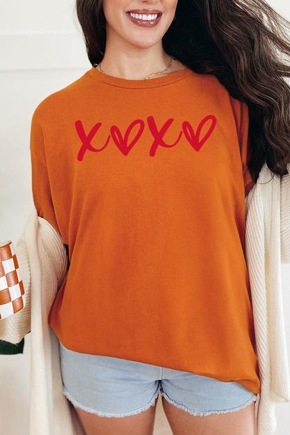 XOXO Graphic Plus Heavy Cotton Tee