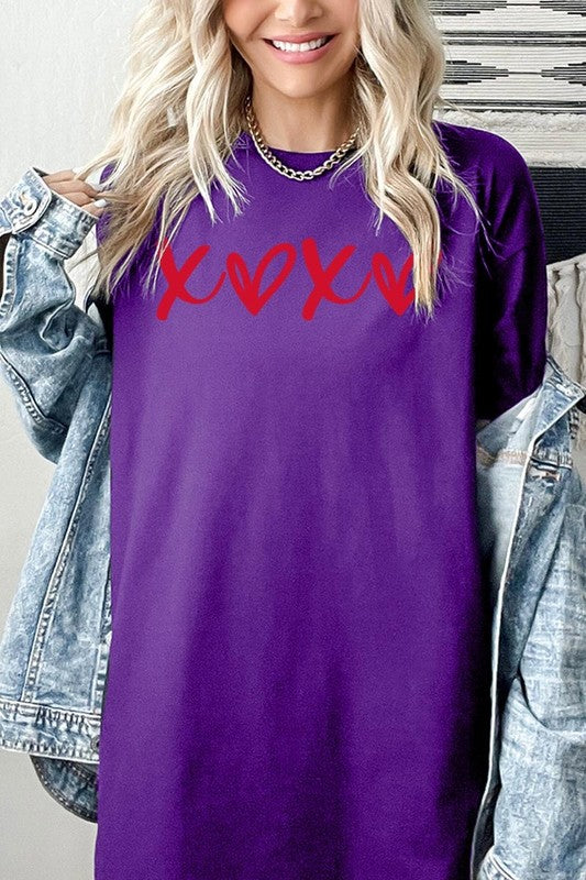 XOXO Graphic Plus Heavy Cotton Tee