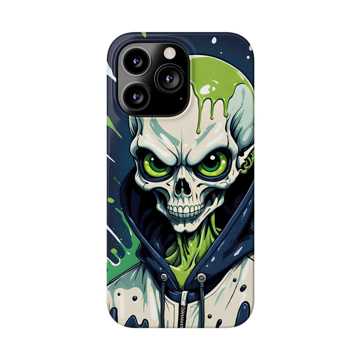 Skully iPhone 15-13 Slim Phone Cases