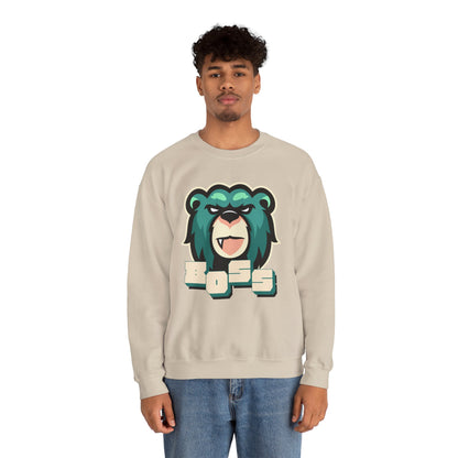 Boss Bear Unisex Heavy Blend™ Crewneck Sweatshirt