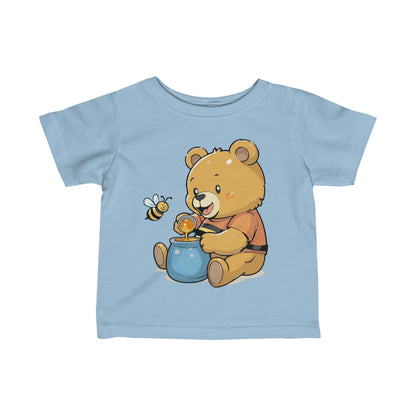 Honey Bear Infant Fine Jersey Tee