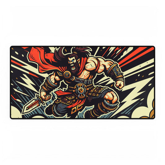 Viking Attack Large Extended Gaming Mouse Pad Desk Mat