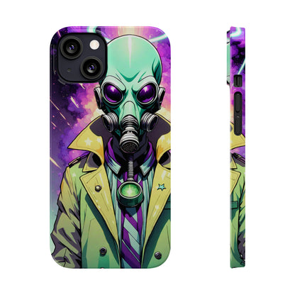 The Alien Inspector iPhone 15 –13 Slim Phone Case