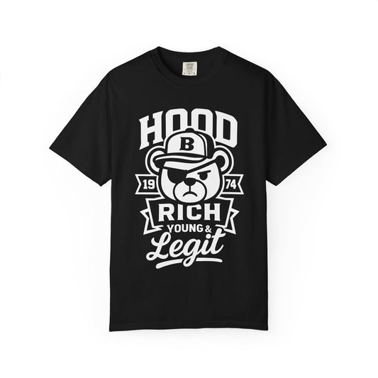 Hood Rich Streetwear Graphic Unisex T-Shirt