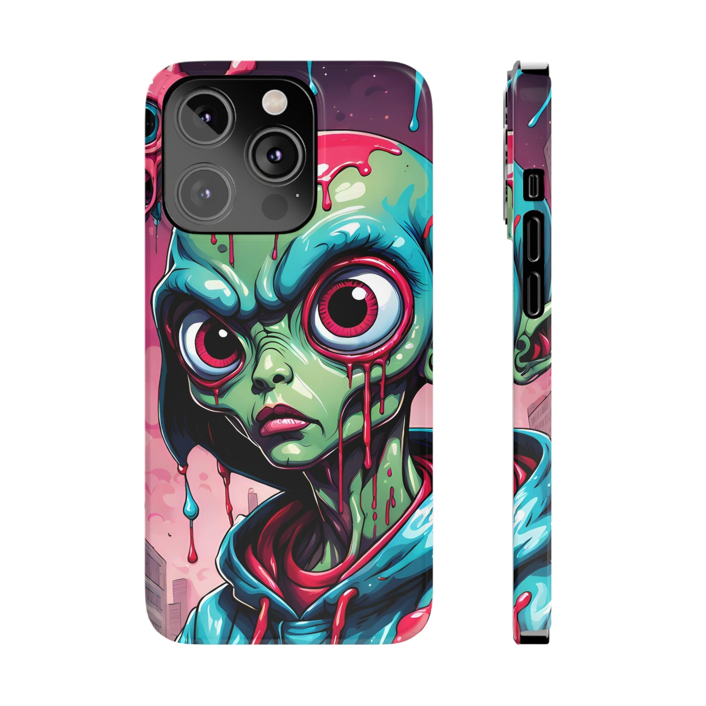 Shocked iPhone 15-13 Slim Phone Cases