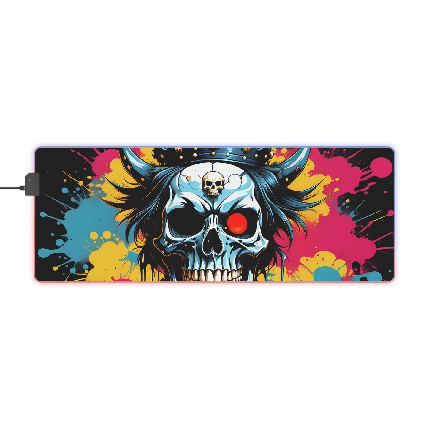 Skullz LED Gaming Mouse Pad