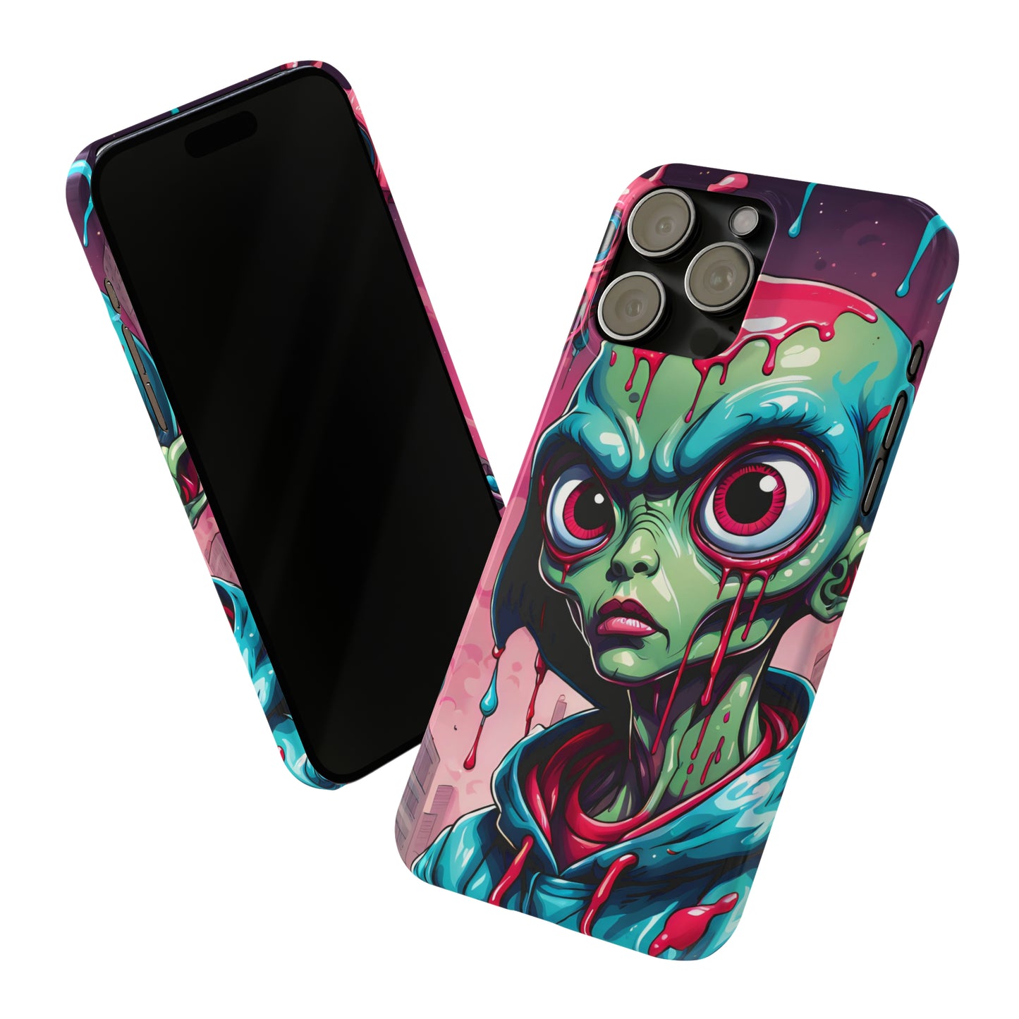 Shocked iPhone 15-13 Slim Phone Cases