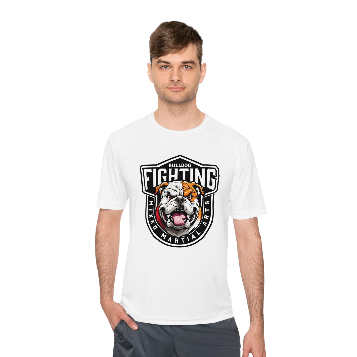 Fighting Bulldog MMA Sport Tee