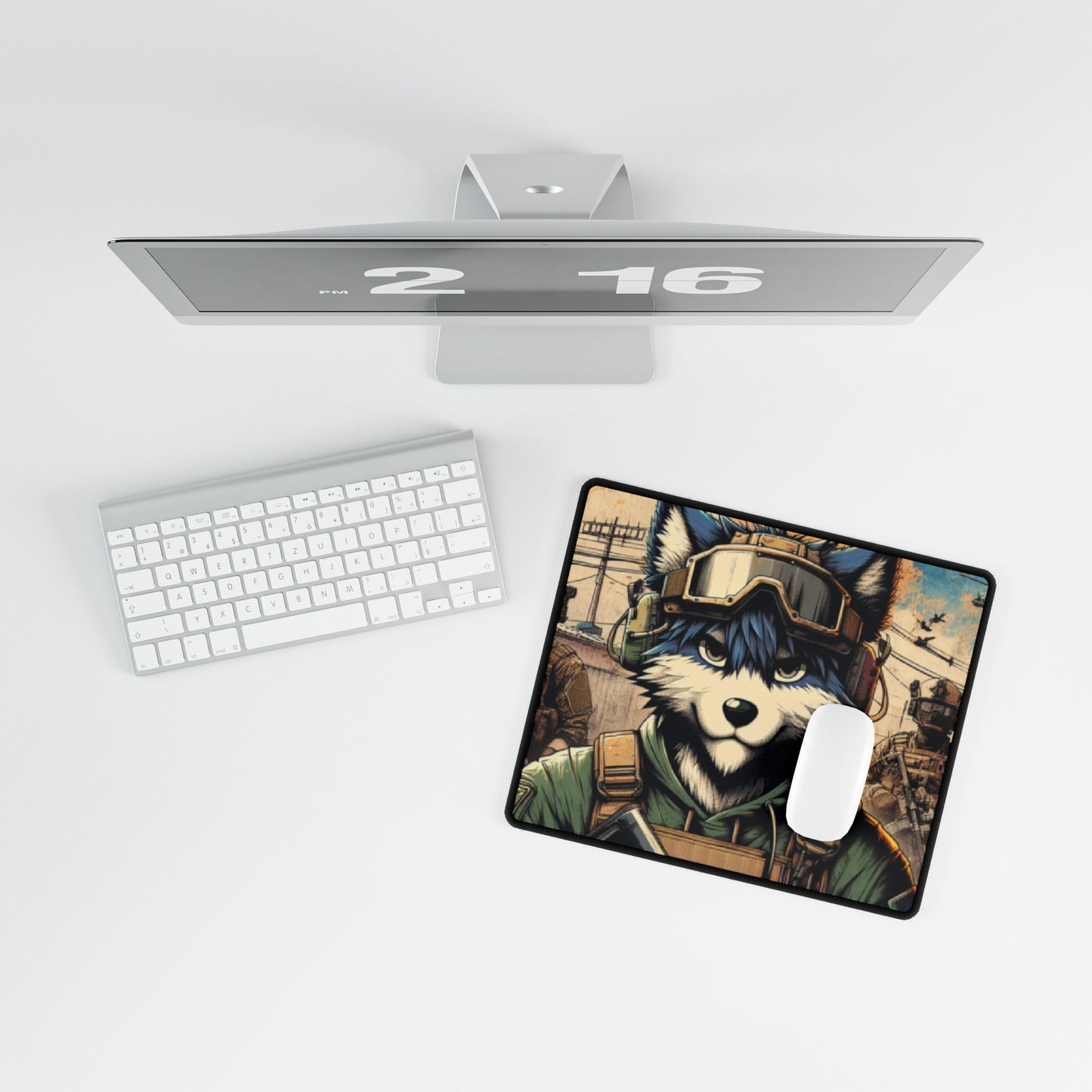 Dogs of War Desk Mat & Mouse Pad